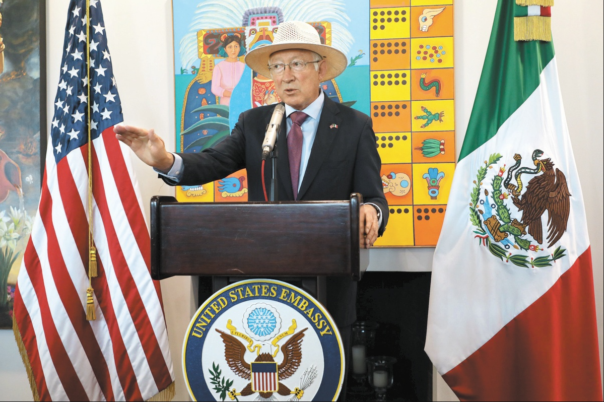 Va relación México-EU bien, pese a ‘lumbres’.-Salazar