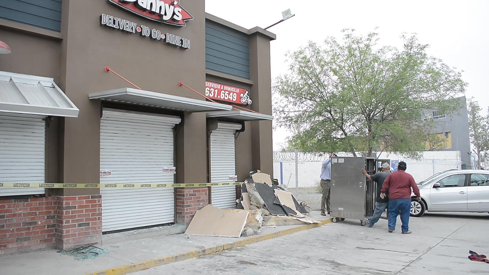 Explosión en Danny´s por acumulación de gas