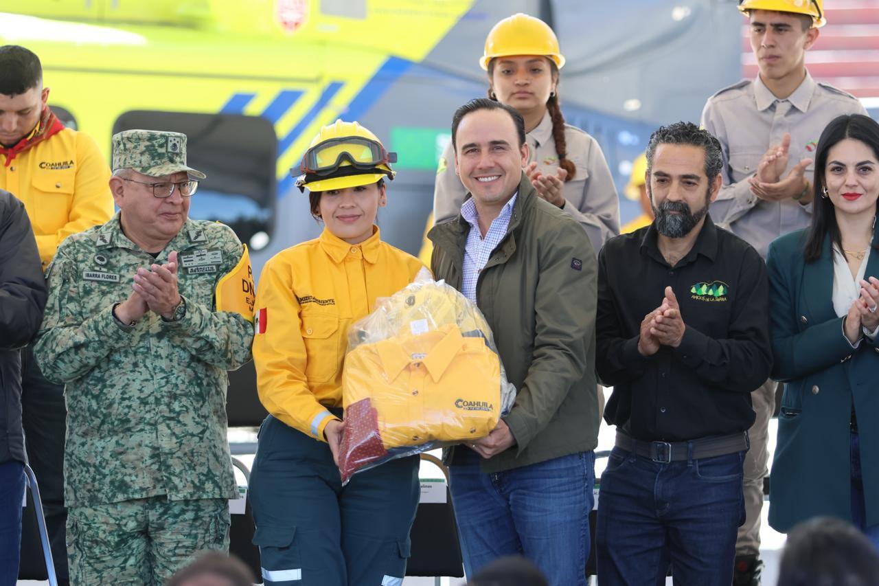 COAHUILA SE ENCUENTRA PREPARADO PARA EL COMBATE A INCENDIOS FORESTALES