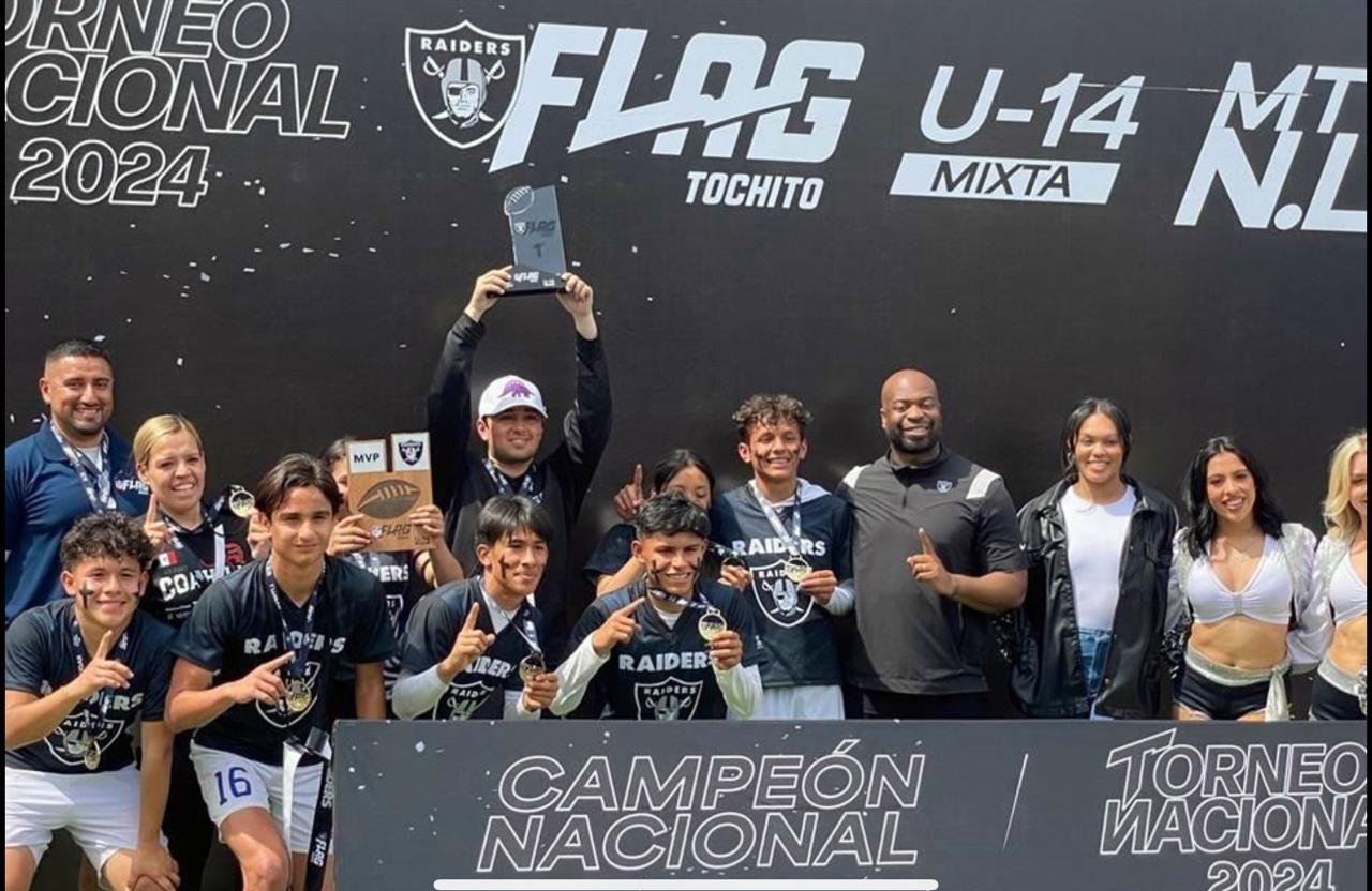 Gana Coahuila torneo de tochito Sub 14 de la NFL