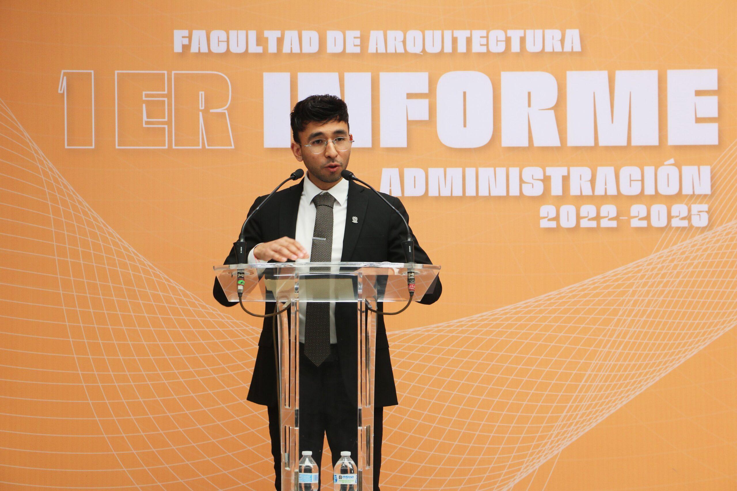 Rinde primer informe director de Facultad