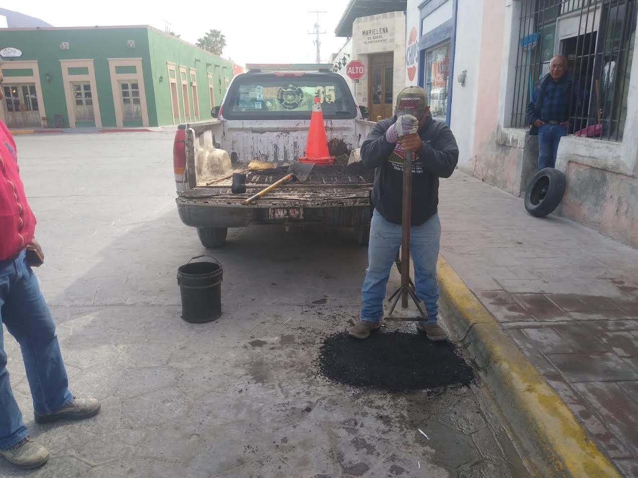 Tapan baches en 4C