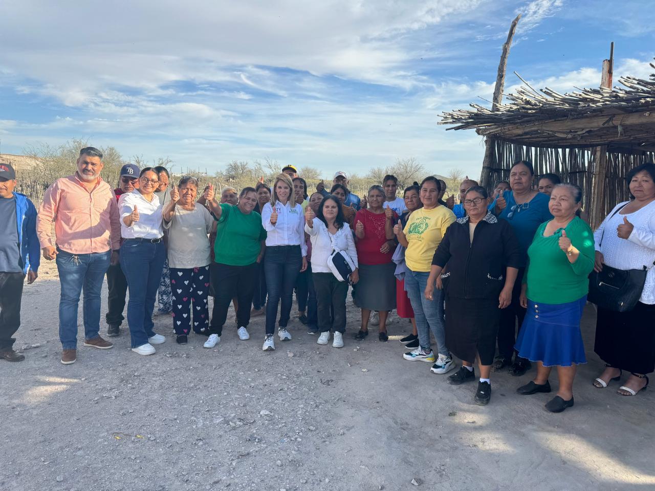 Recorre Paty Cardona los ejidos de San Pedro