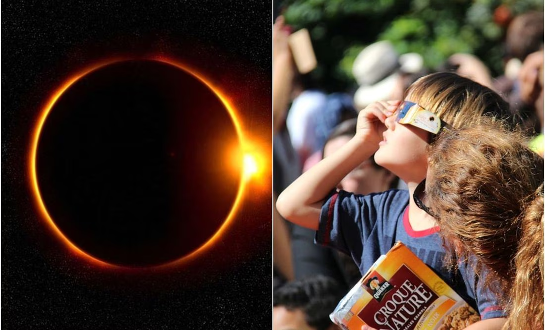Eclipse Solar 2024: ¿Cuál es la duración recomendada para observar el evento astronómico sin dañar la vista?