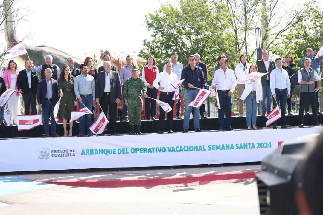 ARRANCA EN COAHUILA EL OPERATIVO DE SEGURIDAD ‘SEMANA SANTA SEGURA 2024’