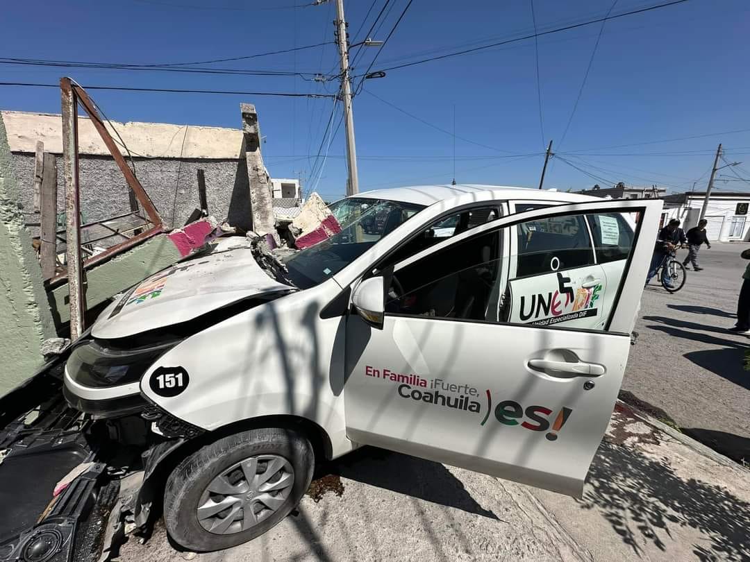 Resulta con lesiones en choque de UneDif