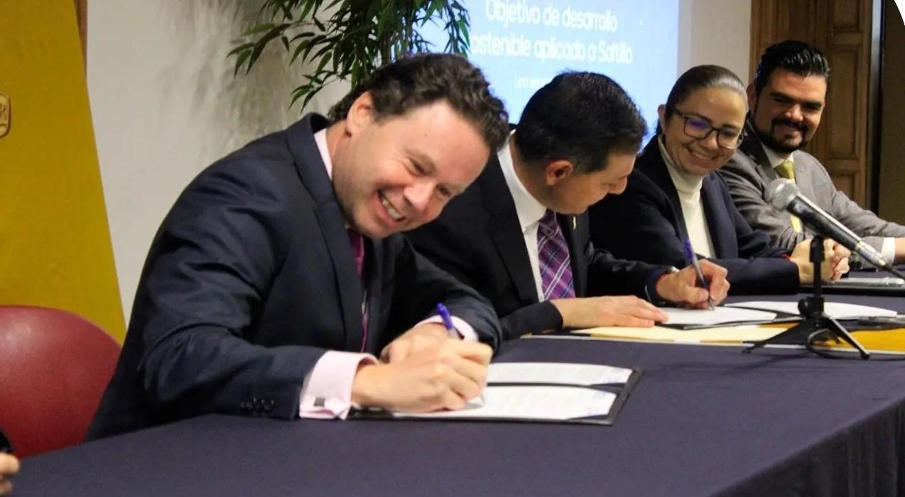 Firman UAdeC y AGSAL convenio de colaboración