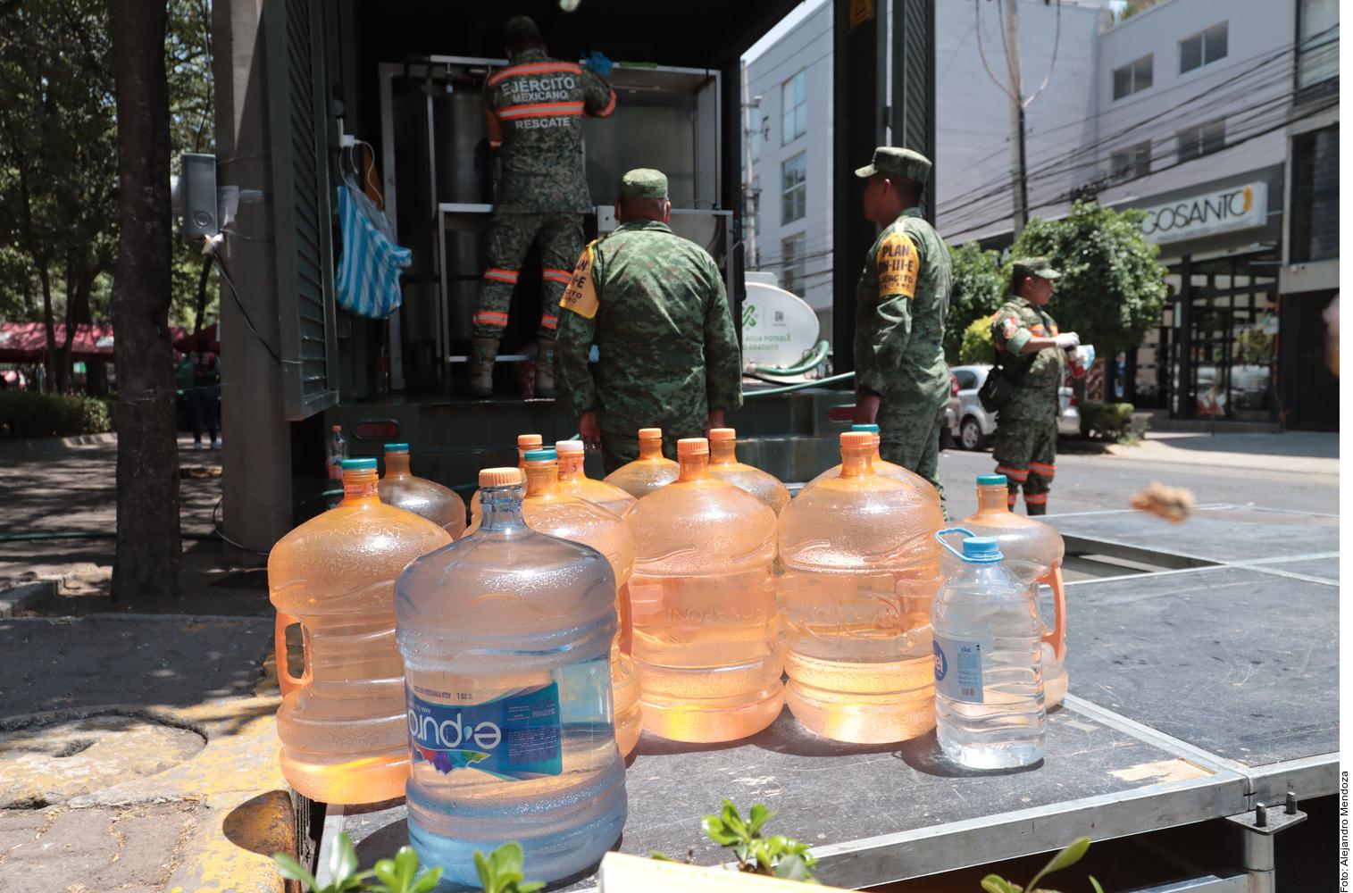 13 días después… piden no tomar agua