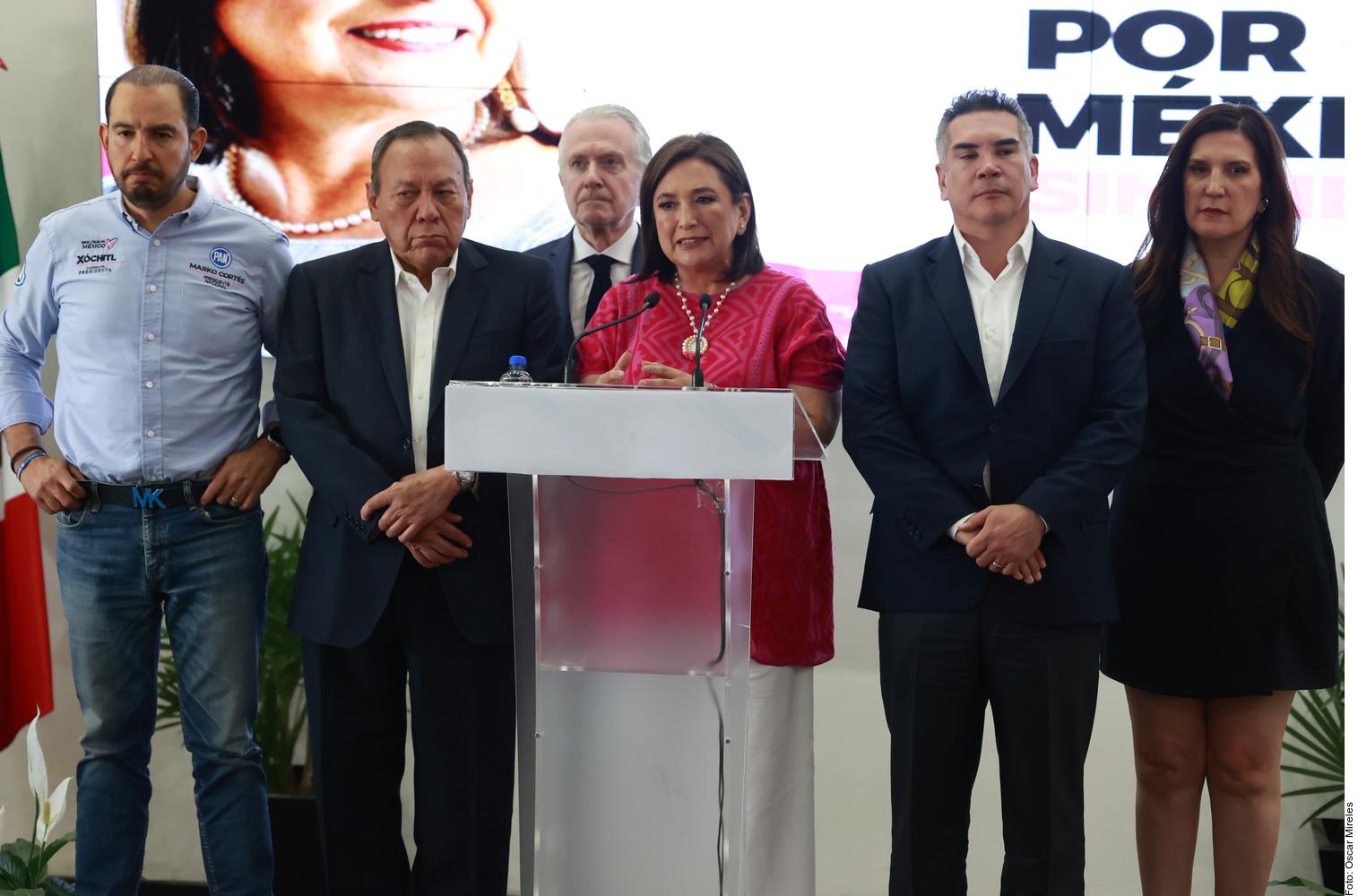 Acusa Gálvez a AMLO de intervención ilegal