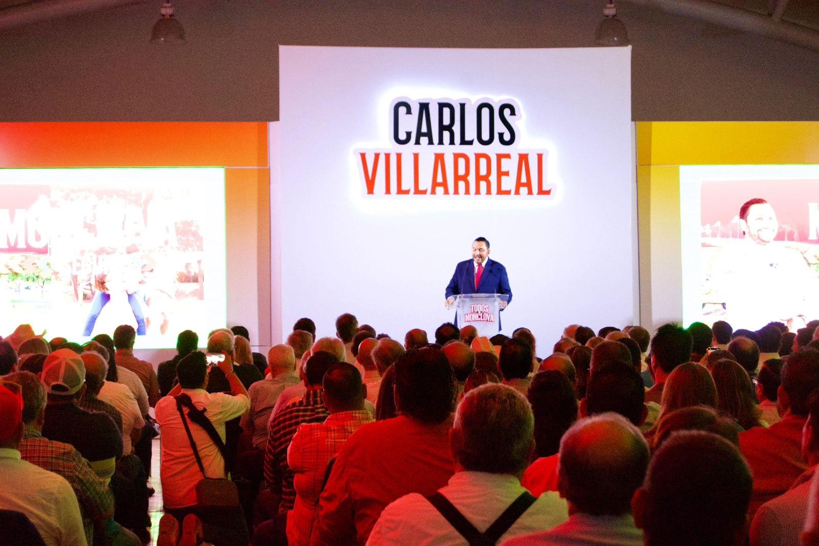 PRESENTA CARLOS VILLARREAL SU PLAN DE TRABAJO