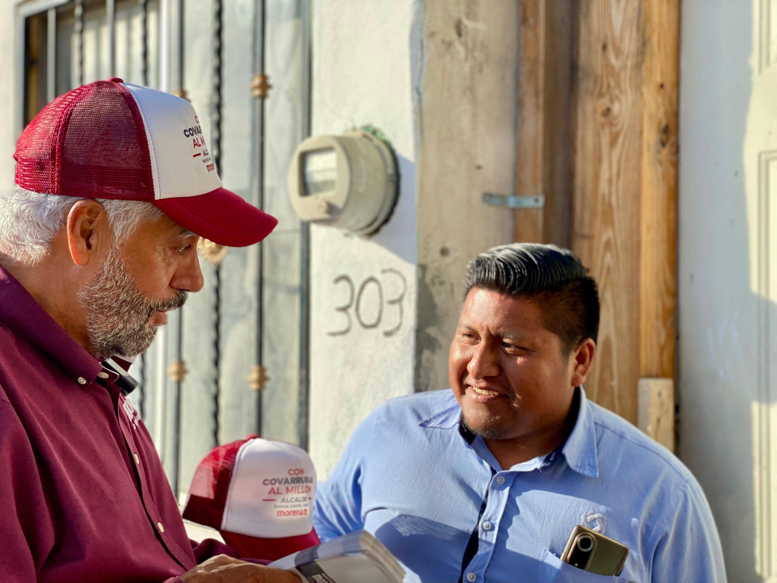 Lidera Gerardo campaña de limpieza y propuestas