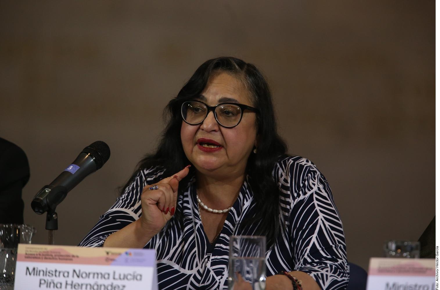 Destaca Norma Piña cooperación con EU