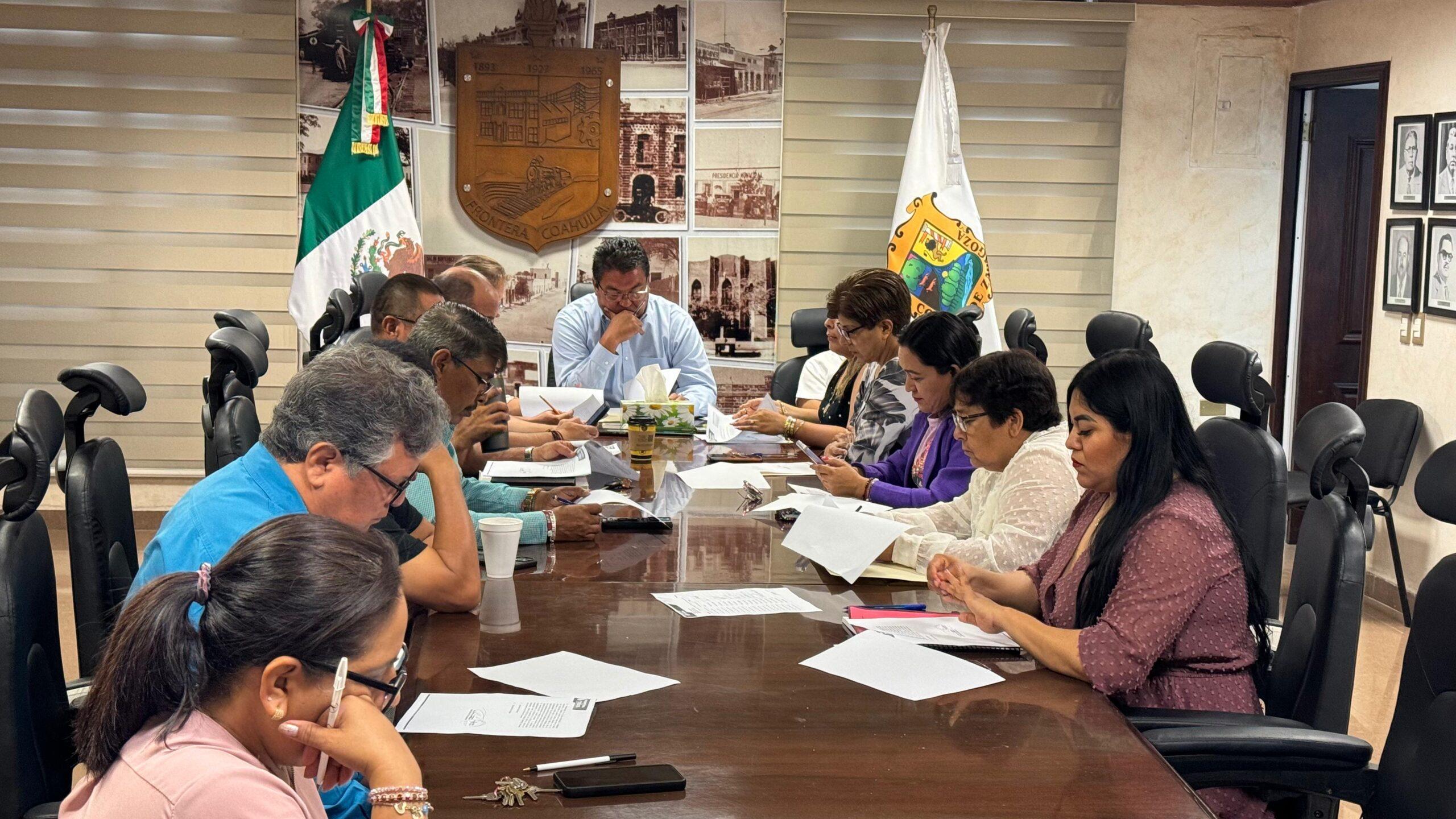Celebran sesión de cabildo en Frontera
