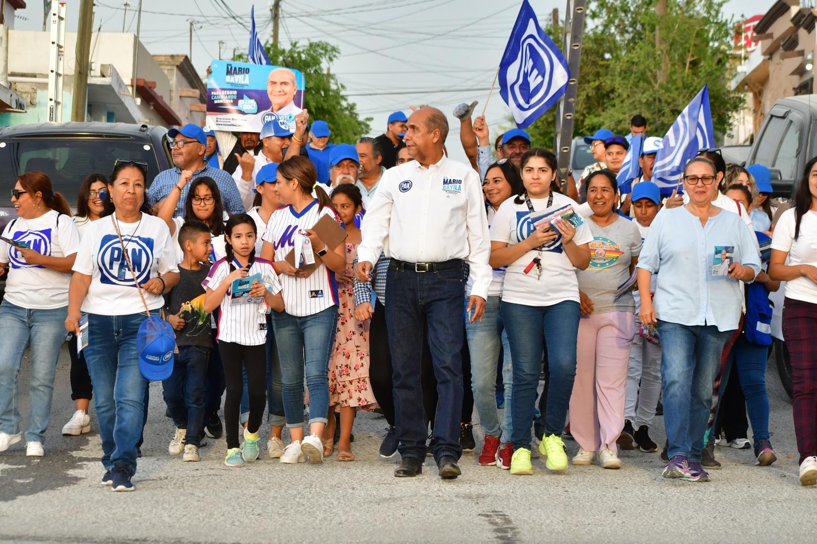 Firme y con decisión avanza Mario Dávila