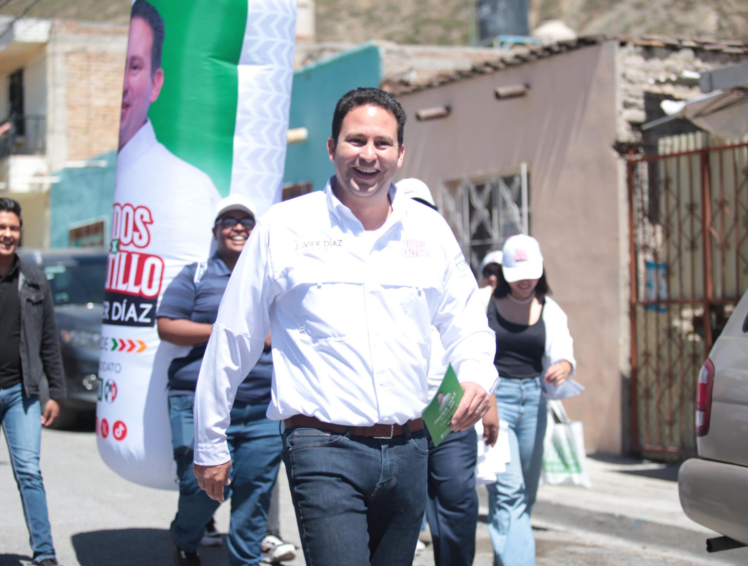 Renovará Javier plazas de Saltillo