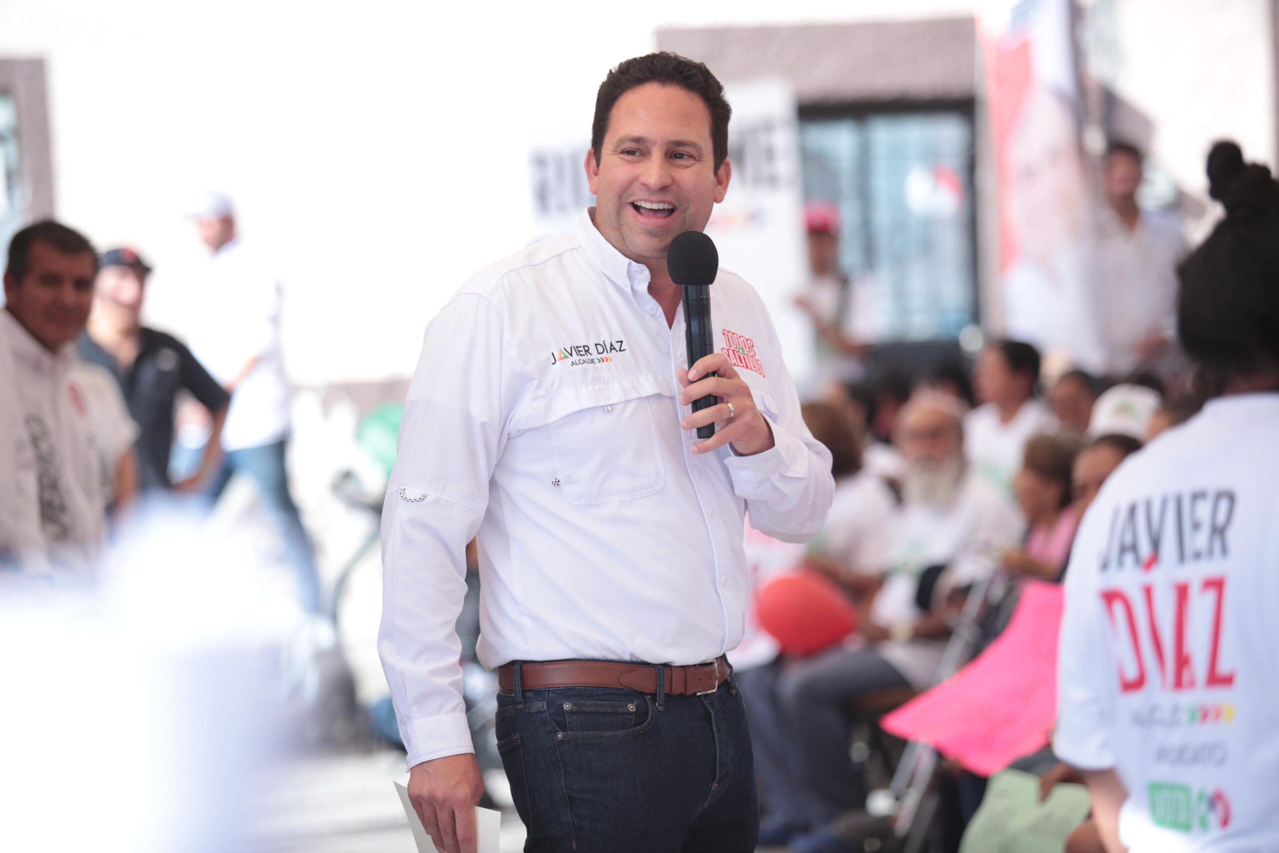 Mantendremos seguro a Saltillo: Javier Díaz