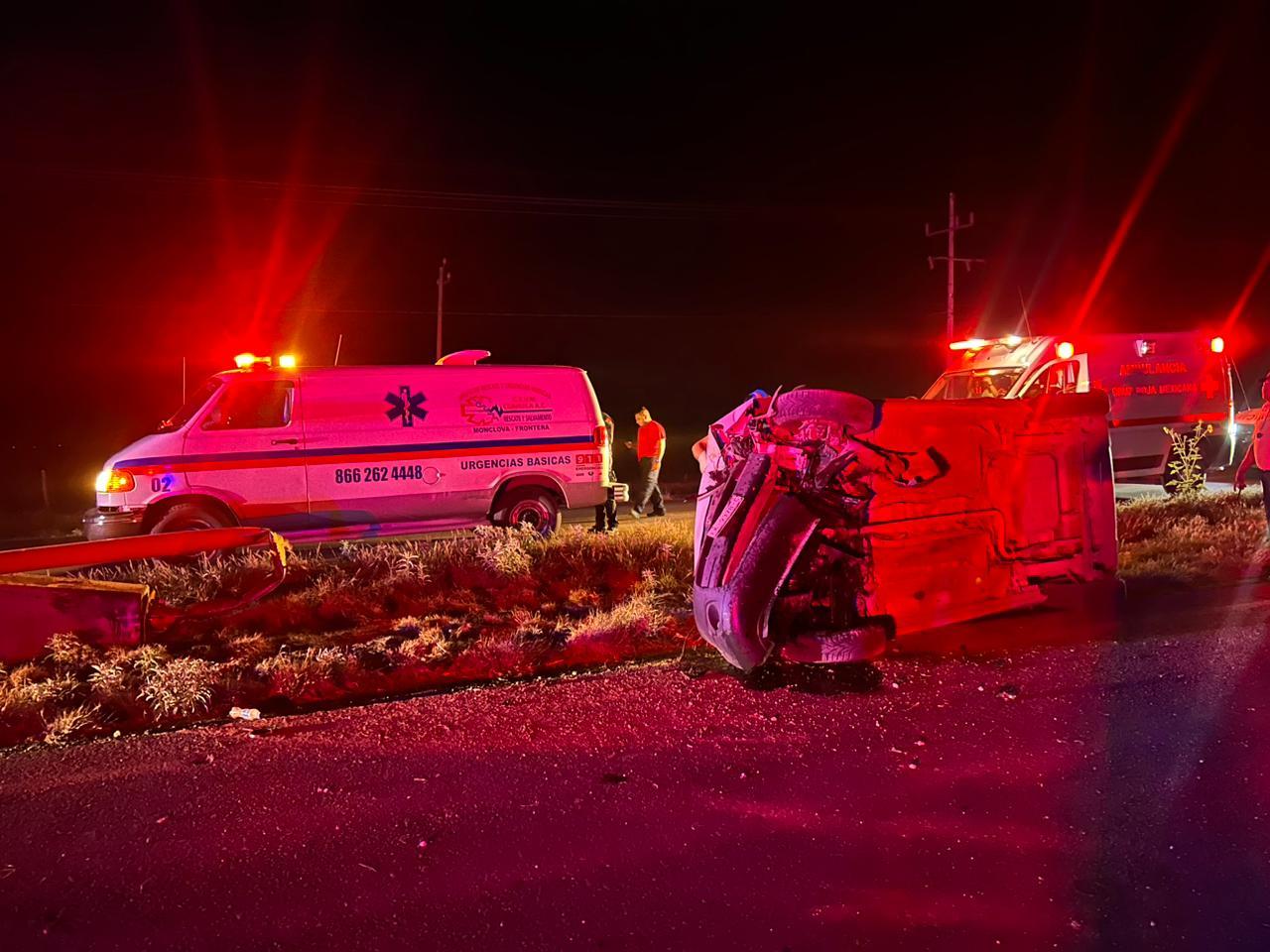 Deja accidente en la 30 un herido de gravedad