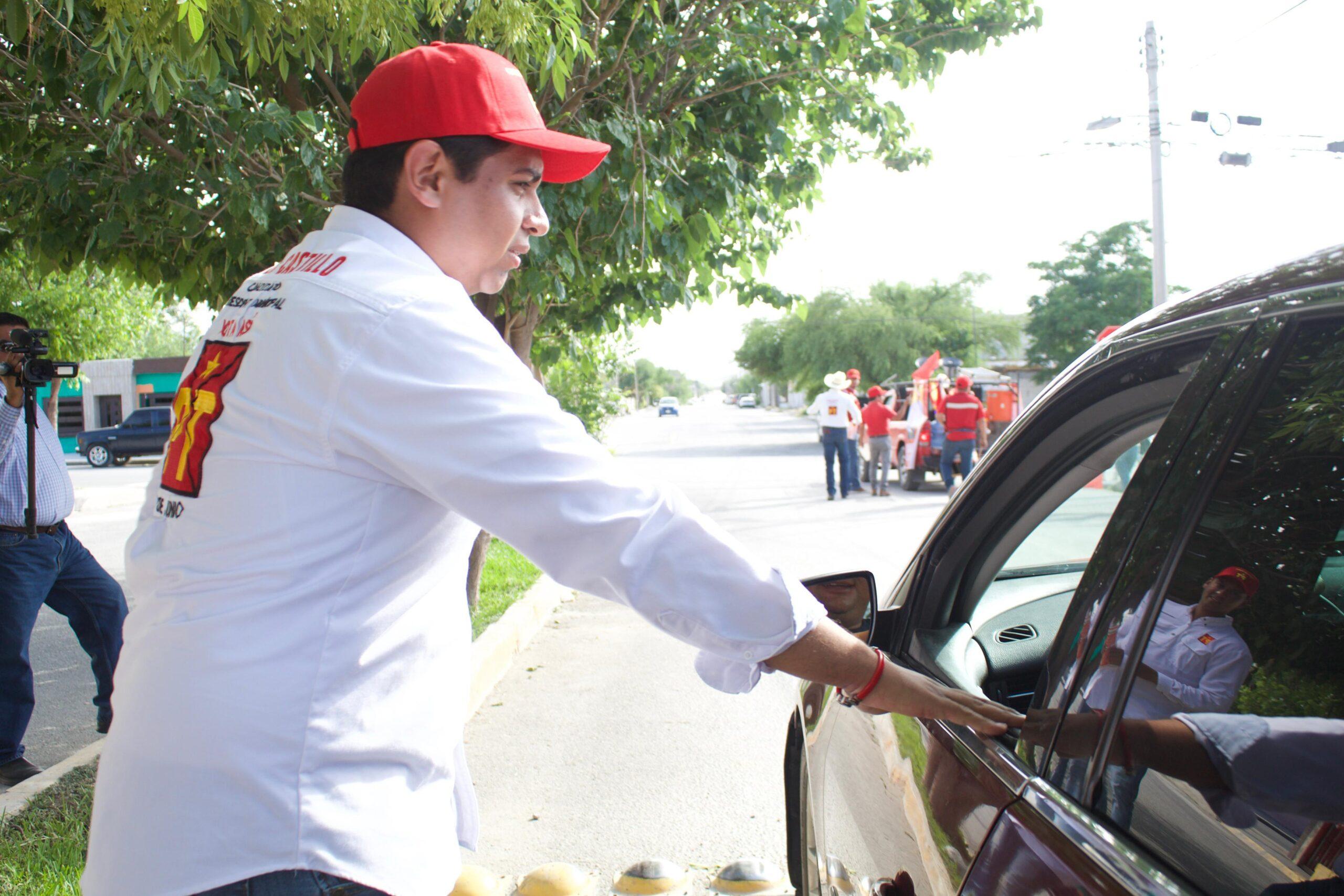 Refrendan Apoyo a Javier Castillo vecinos de la colonia Occidental