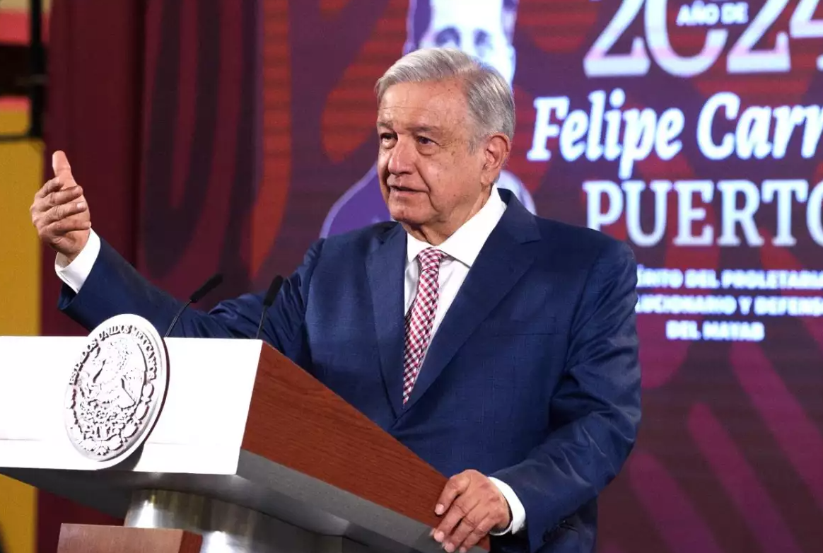 Pide AMLO pruebas sobre narcodinero