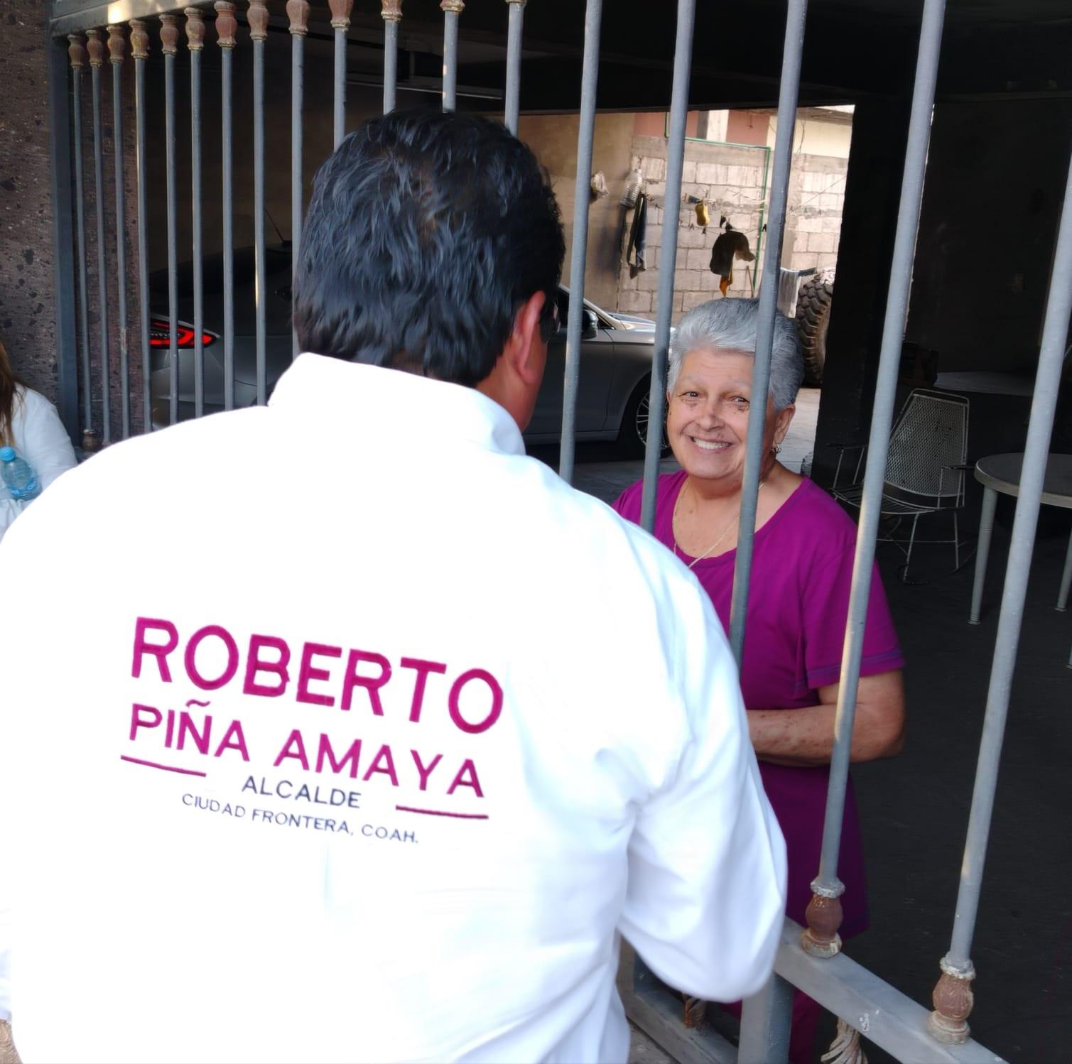 Recorre Piña Zona Centro de Frontera