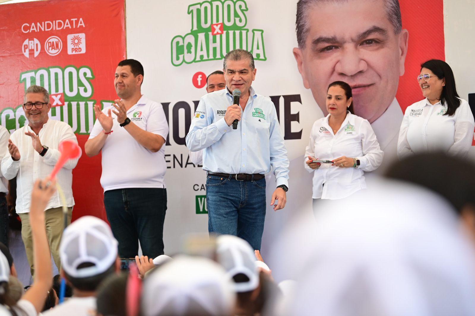 COAHUILA TIENE RUMBO FIRME, POR EL TRABAJO  Y UNIDAD  DE SU GENTE:  RIQUELME