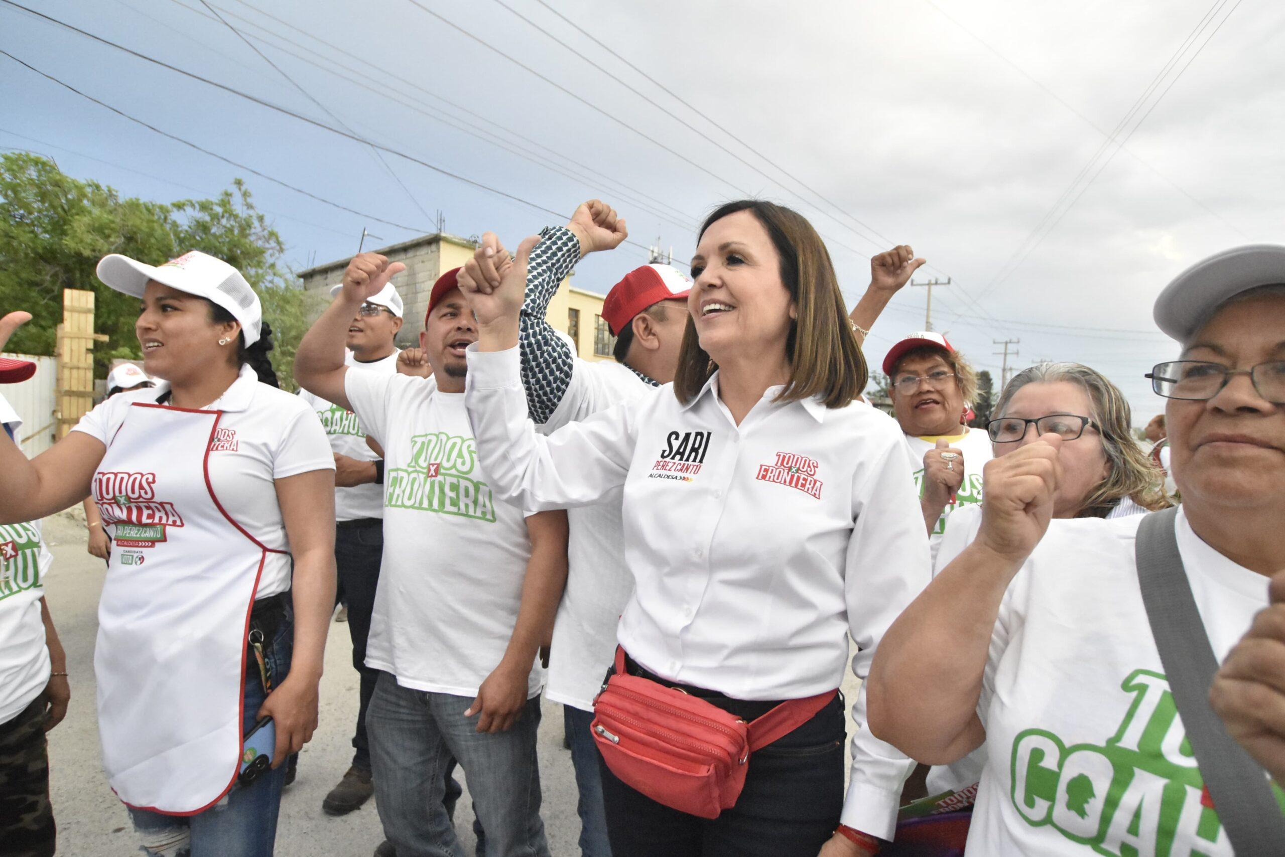 Percibe Sara el entusiasmo de fronterenses