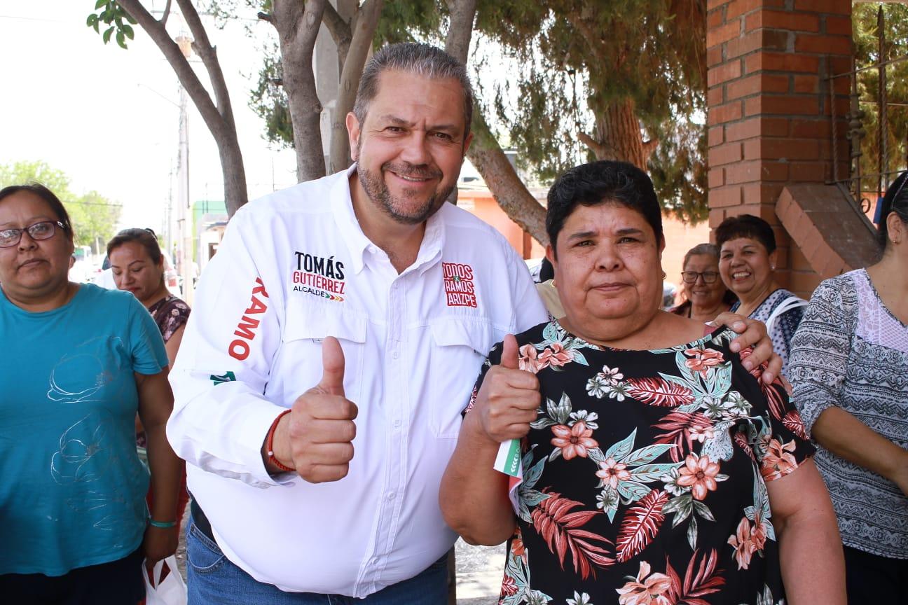 Con Tomás Ramos será más seguro
