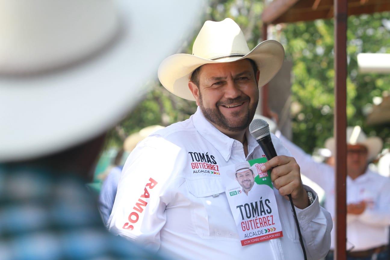 Con Tomás Gutiérrez los ejidos decidirán sus obras