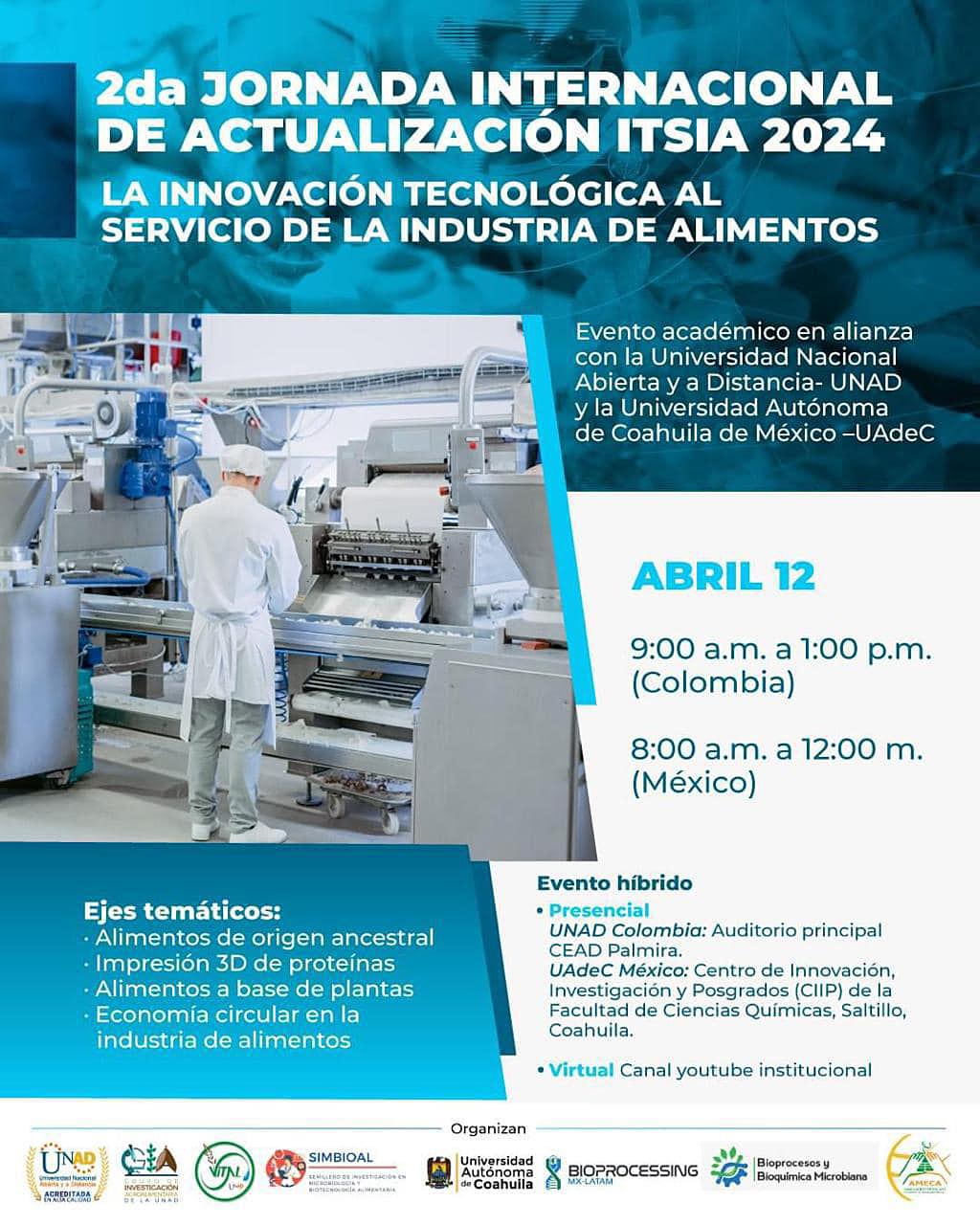 Analizarán retos de industria alimentaria