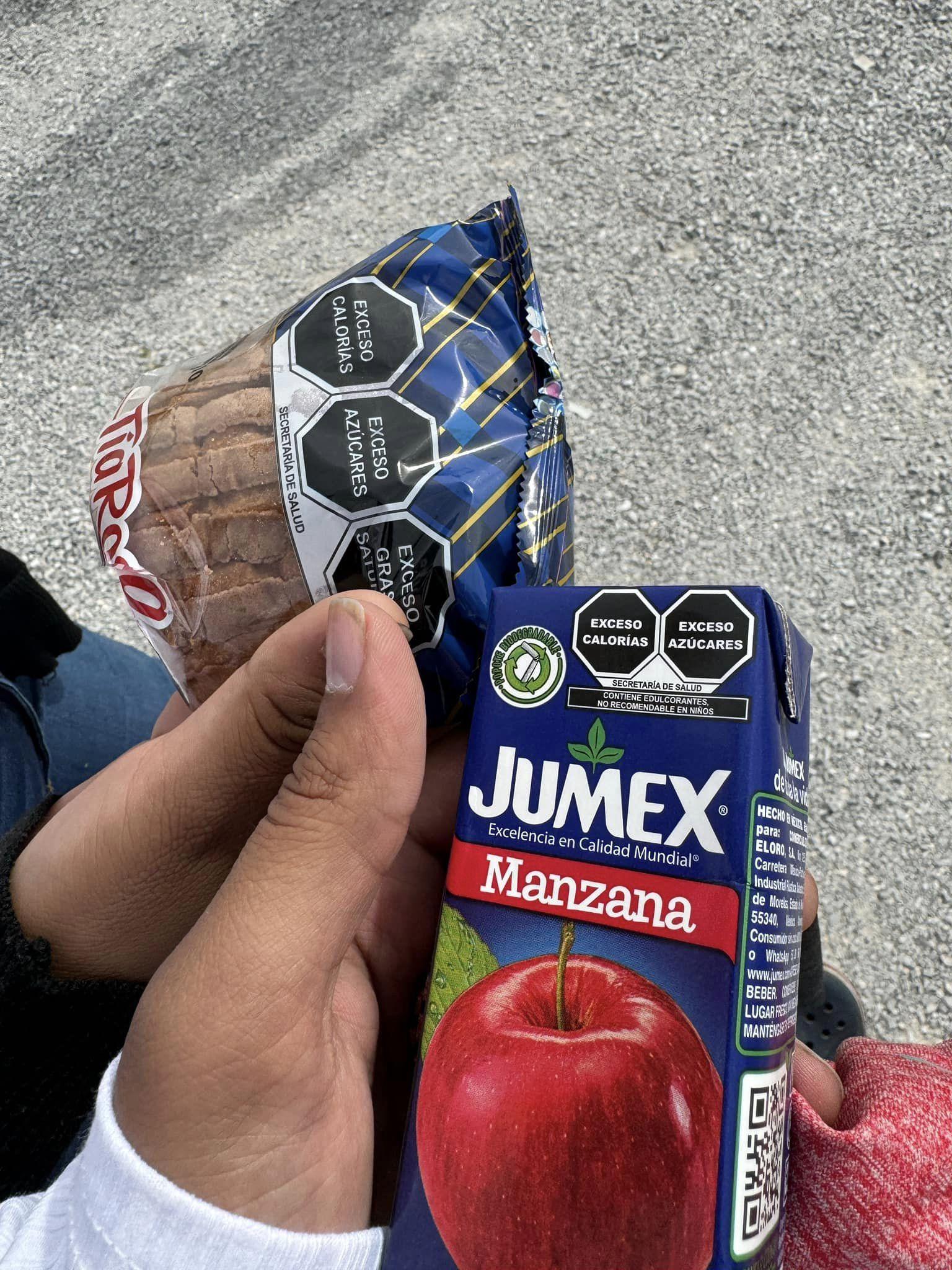 “Ya no sufres mi amor, … descansa mi niño”