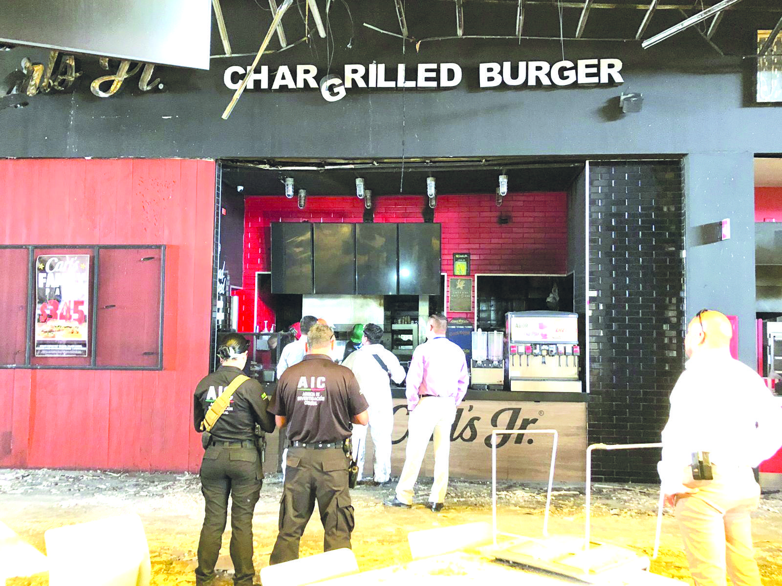 Investiga Fiscalía incendio del Mall