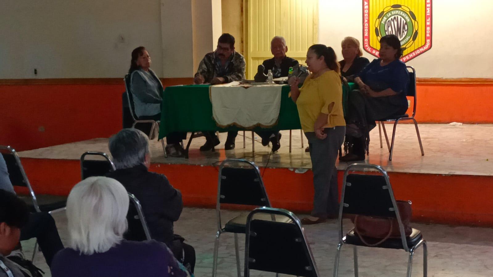Discutirán pensionados la venta de la asociación