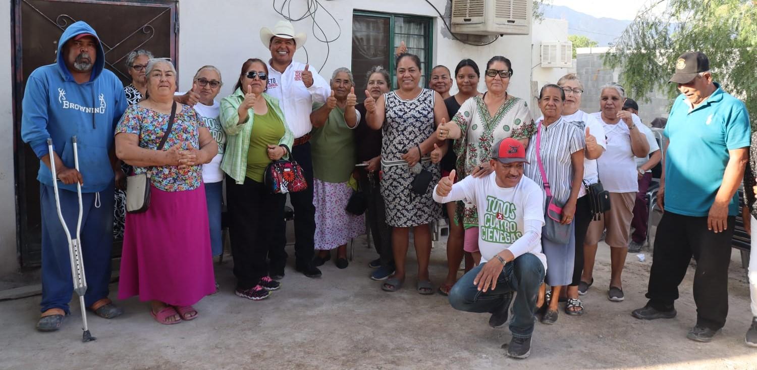 Avanza Beto Villarreal con poder de activismo