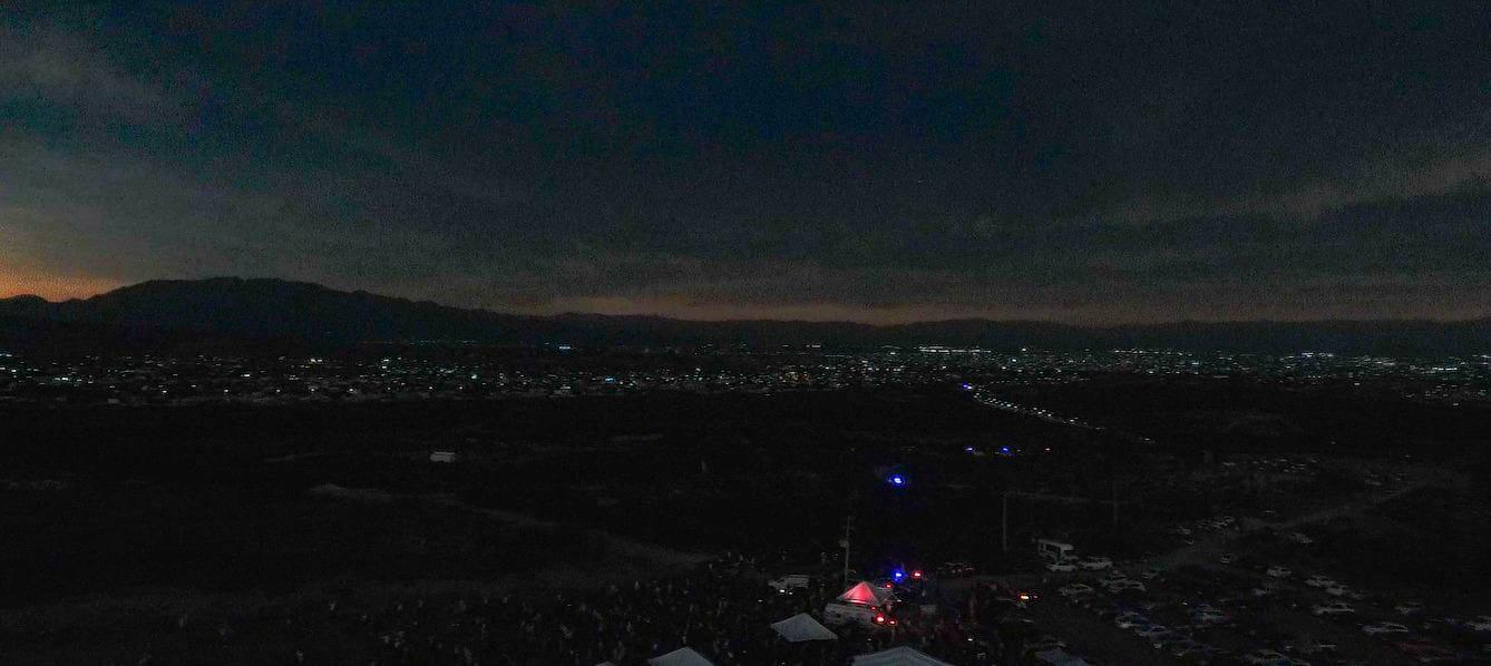 Disfrutan más de 7 mil eclipse en Ecoparque