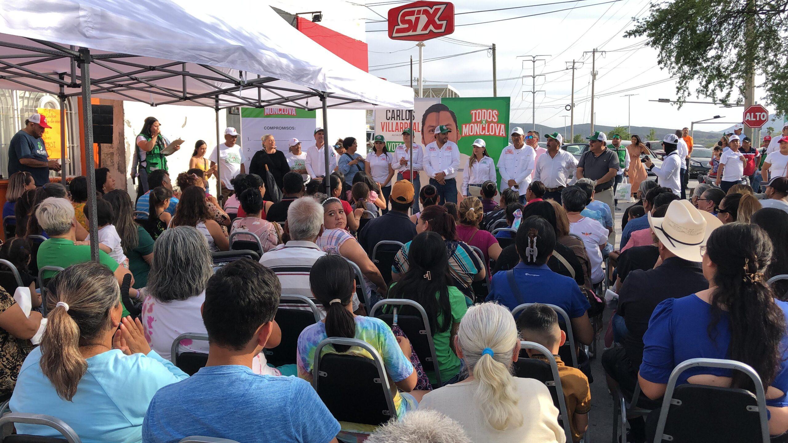 Pavimentación de calidad ofrece Carlos Villarreal