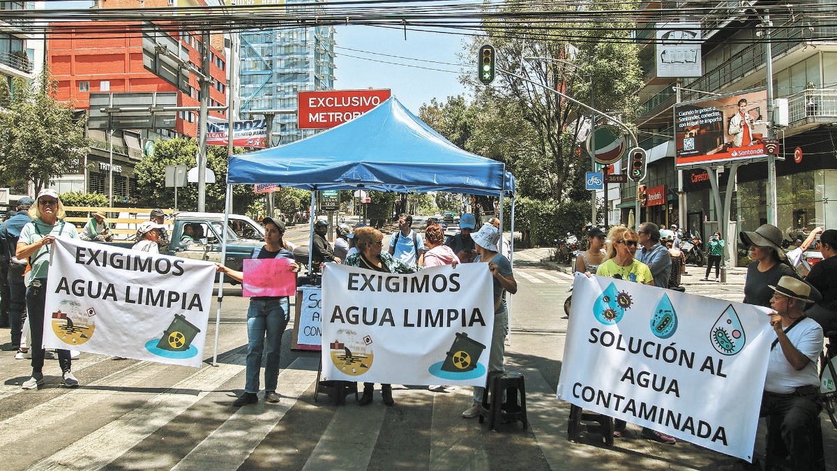 ¿Qué pasó con el agua contaminada de la alcaldía Benito Juárez?