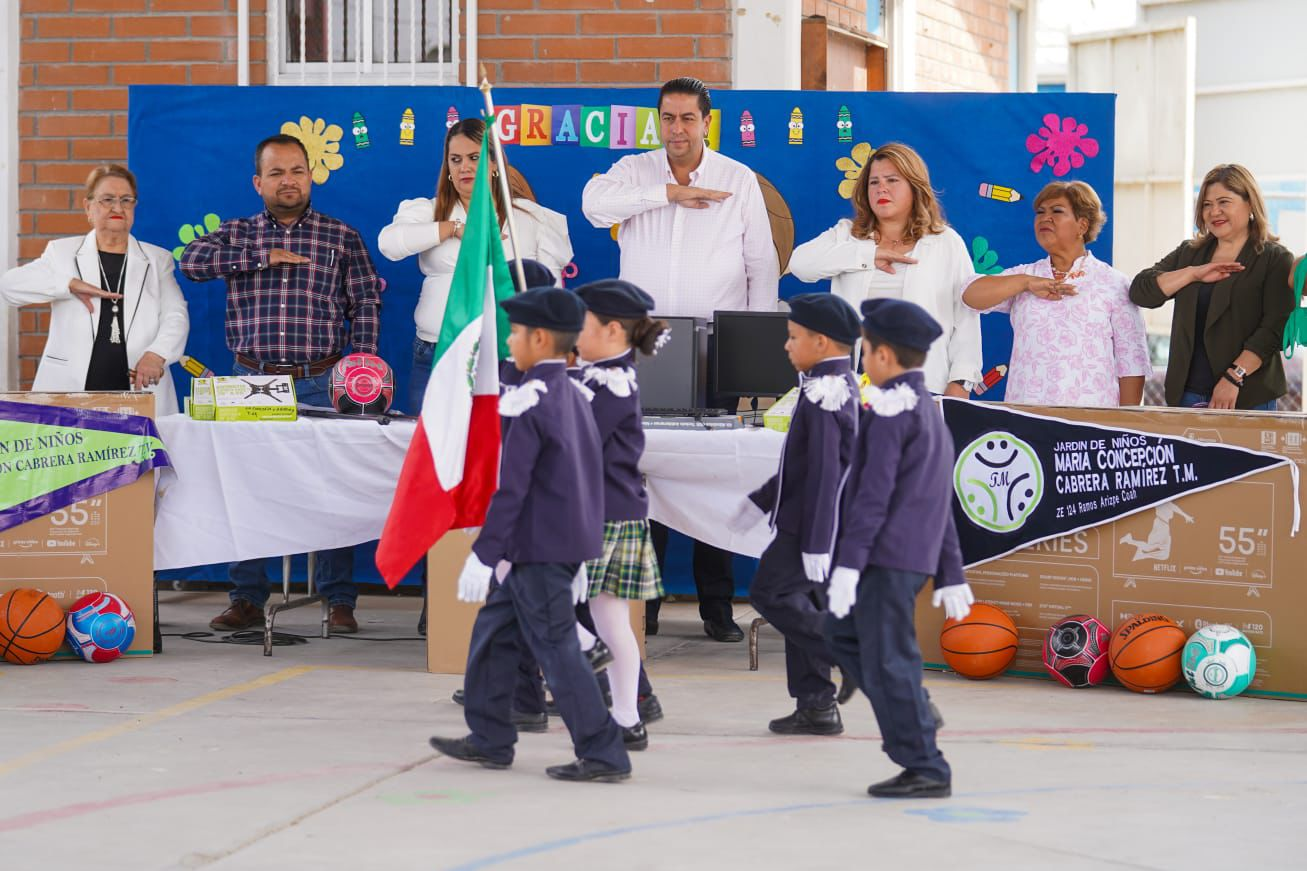 SE FORTALECE LA EDUCACIÓN PREESCOLAR DE RAMOS ARIZPE