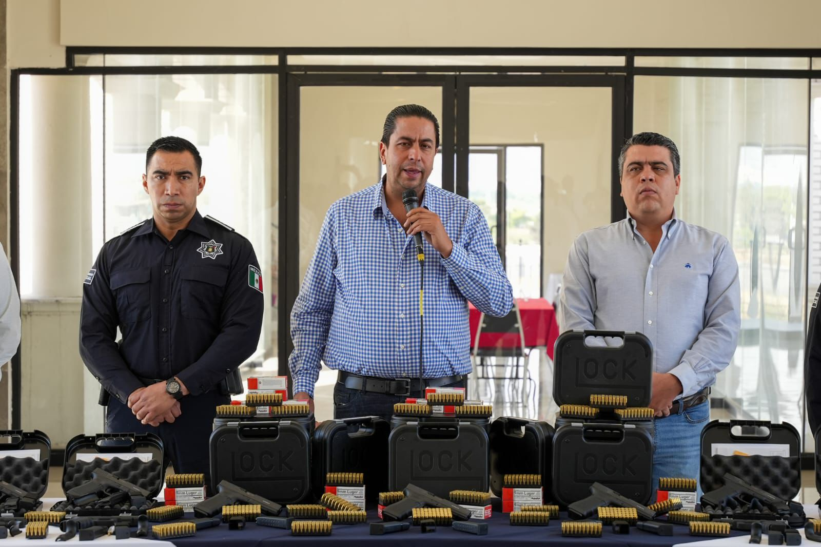 INCORPORAN NUEVO ARMAMENTO A LA POLICÍA MUNICIPAL DE RAMOS ARIZPE