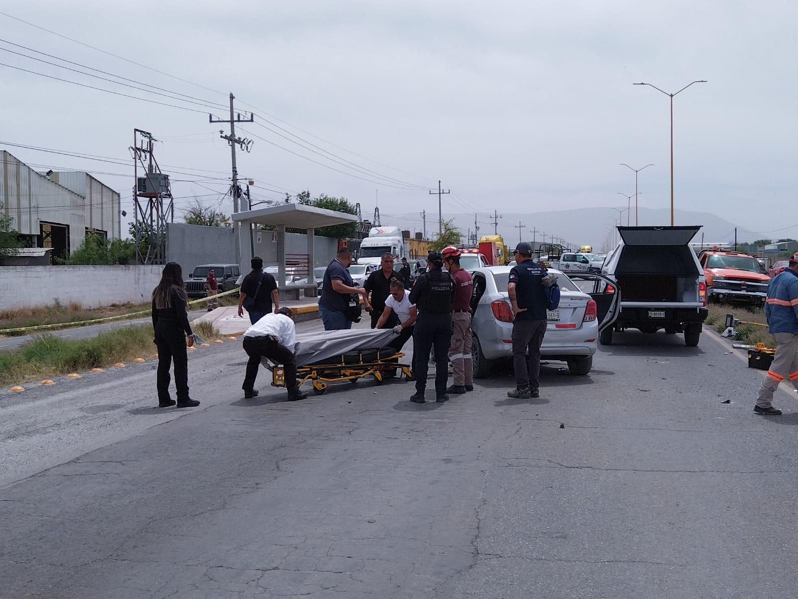 Muere mujer en trágico impacto