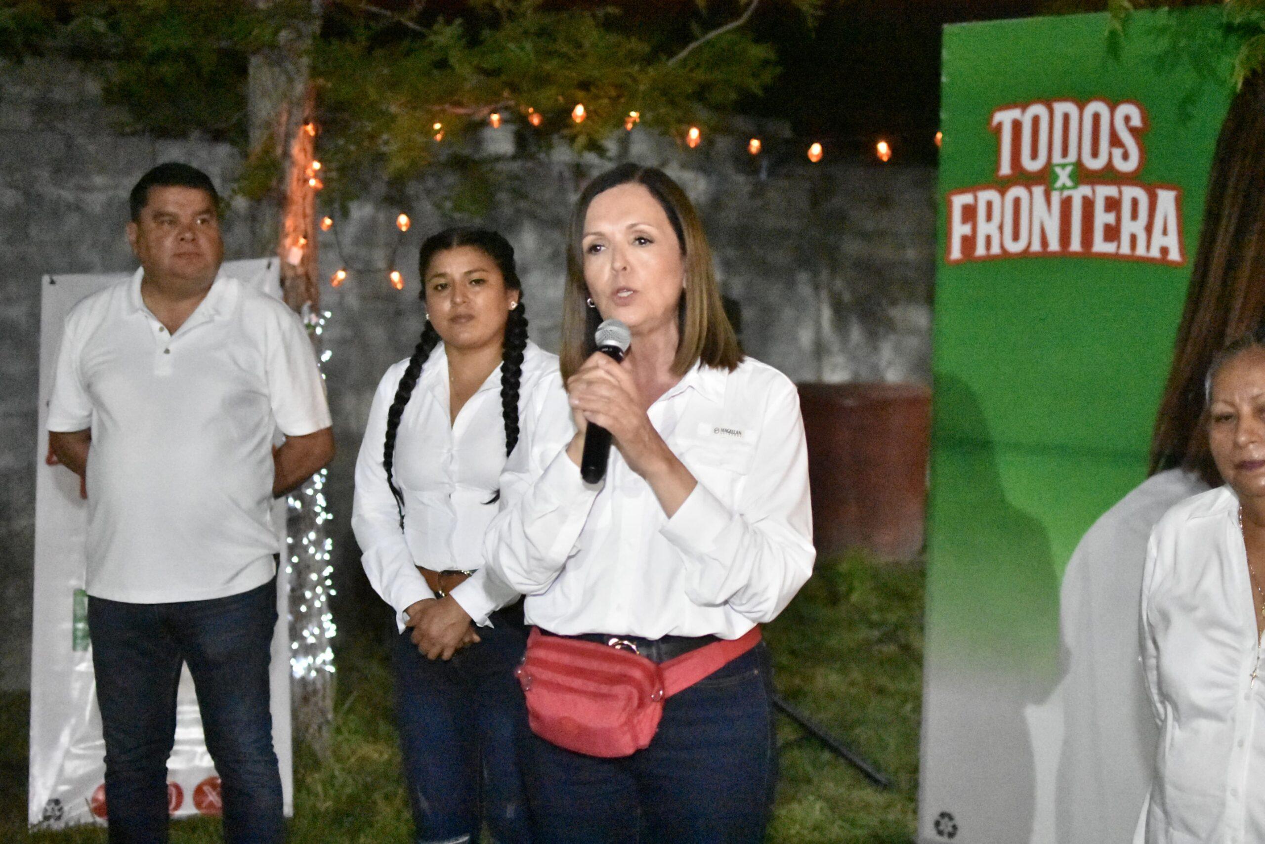 Seremos funcionarios de territorio: Sari Pérez