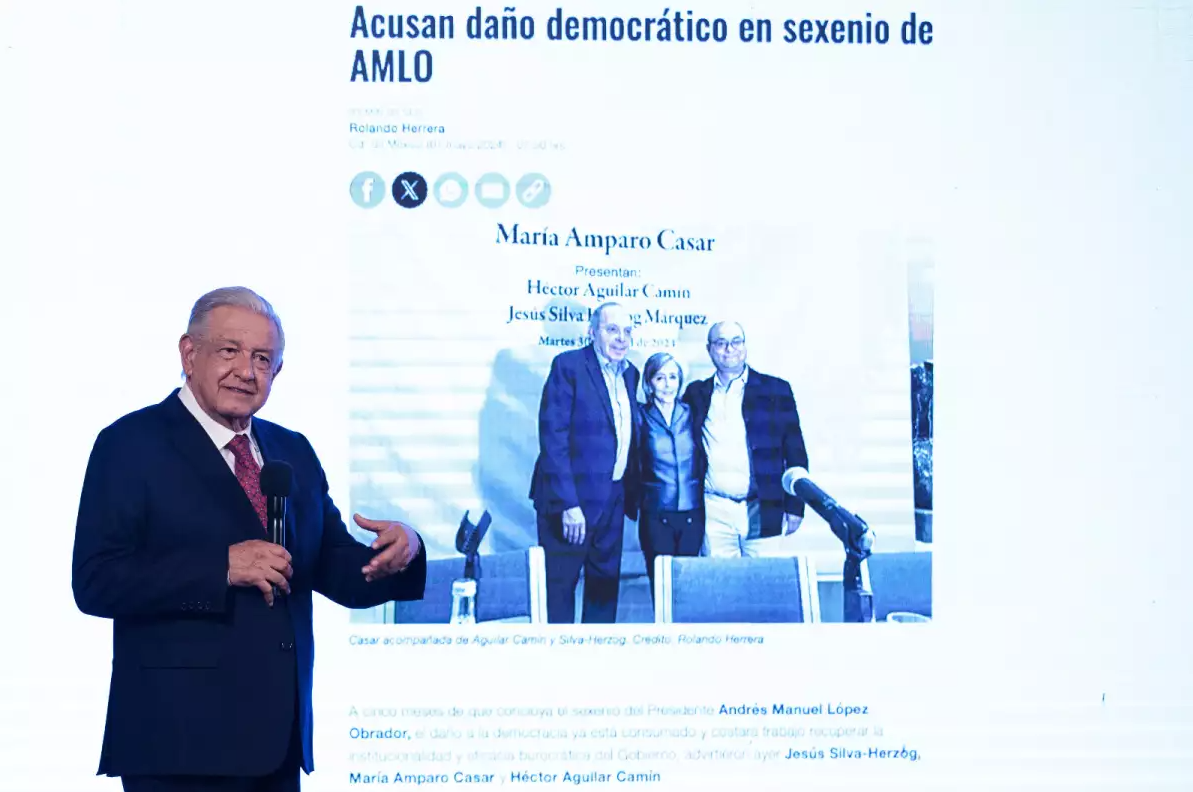 Admite AMLO violación a secreto fiscal vs. Casar