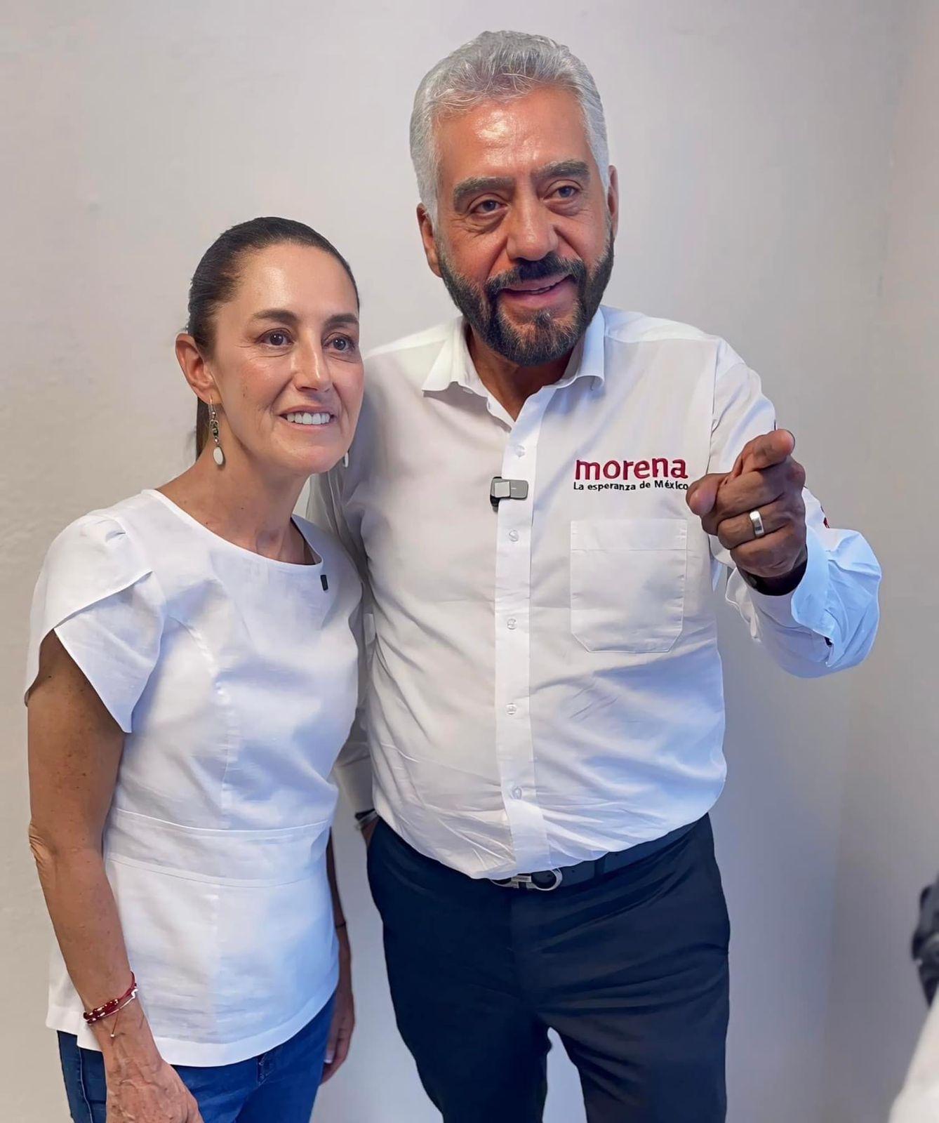 Es dupla ganadora en RA: Sheinbaum y Covarrubias
