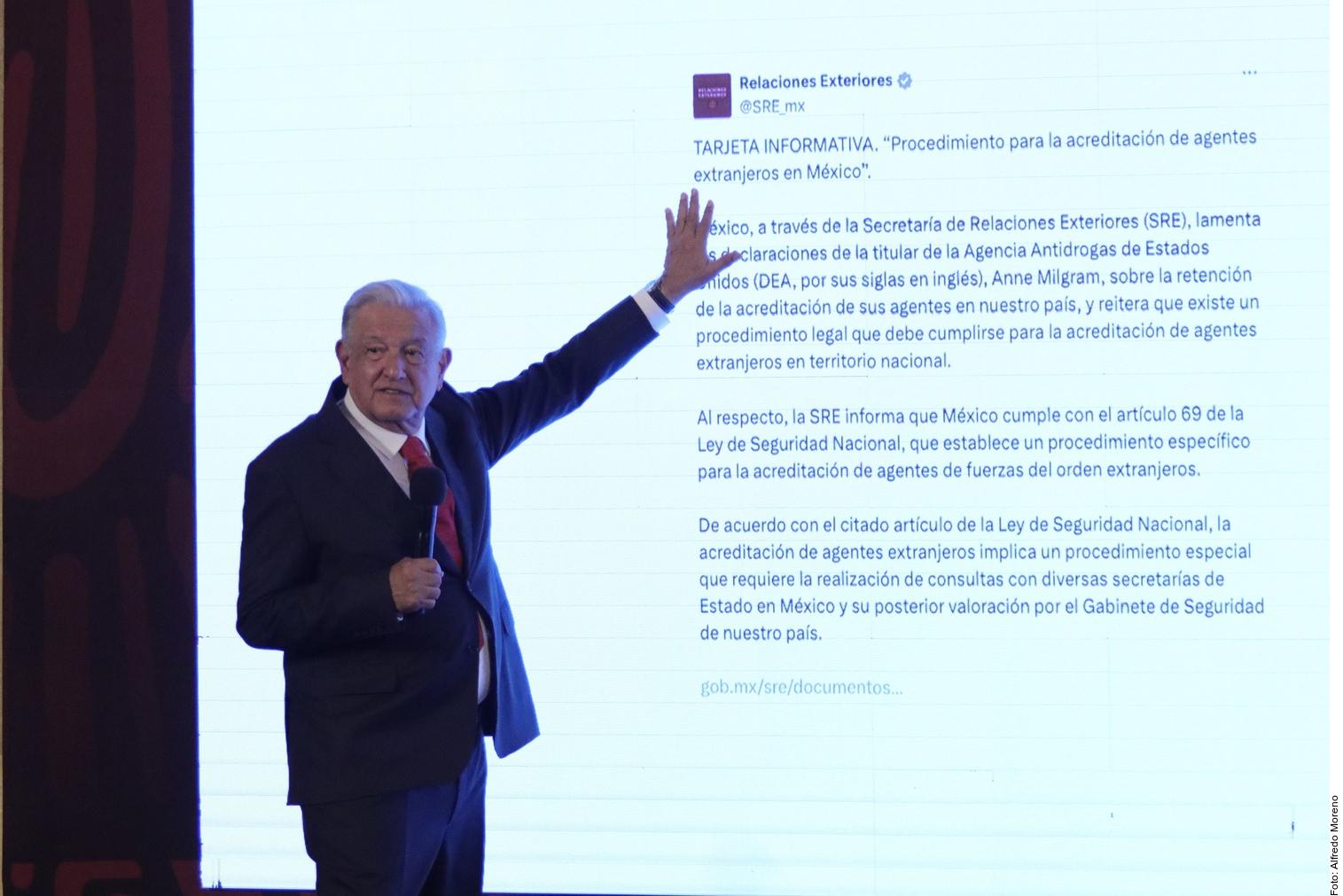 ‘Directora de DEA exageró, no se niegan visas’