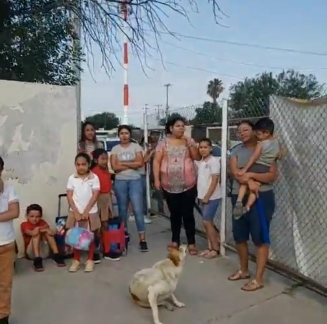 Regresan a clases en la Primaria Benito Juárez