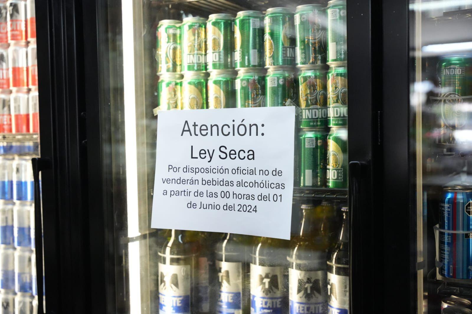 Anuncian “Ley Seca” este fin de semana