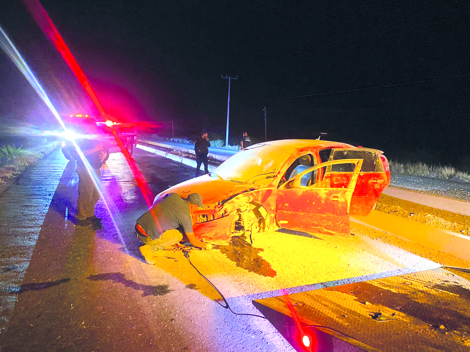 Espectacular accidente registra la carretera 30