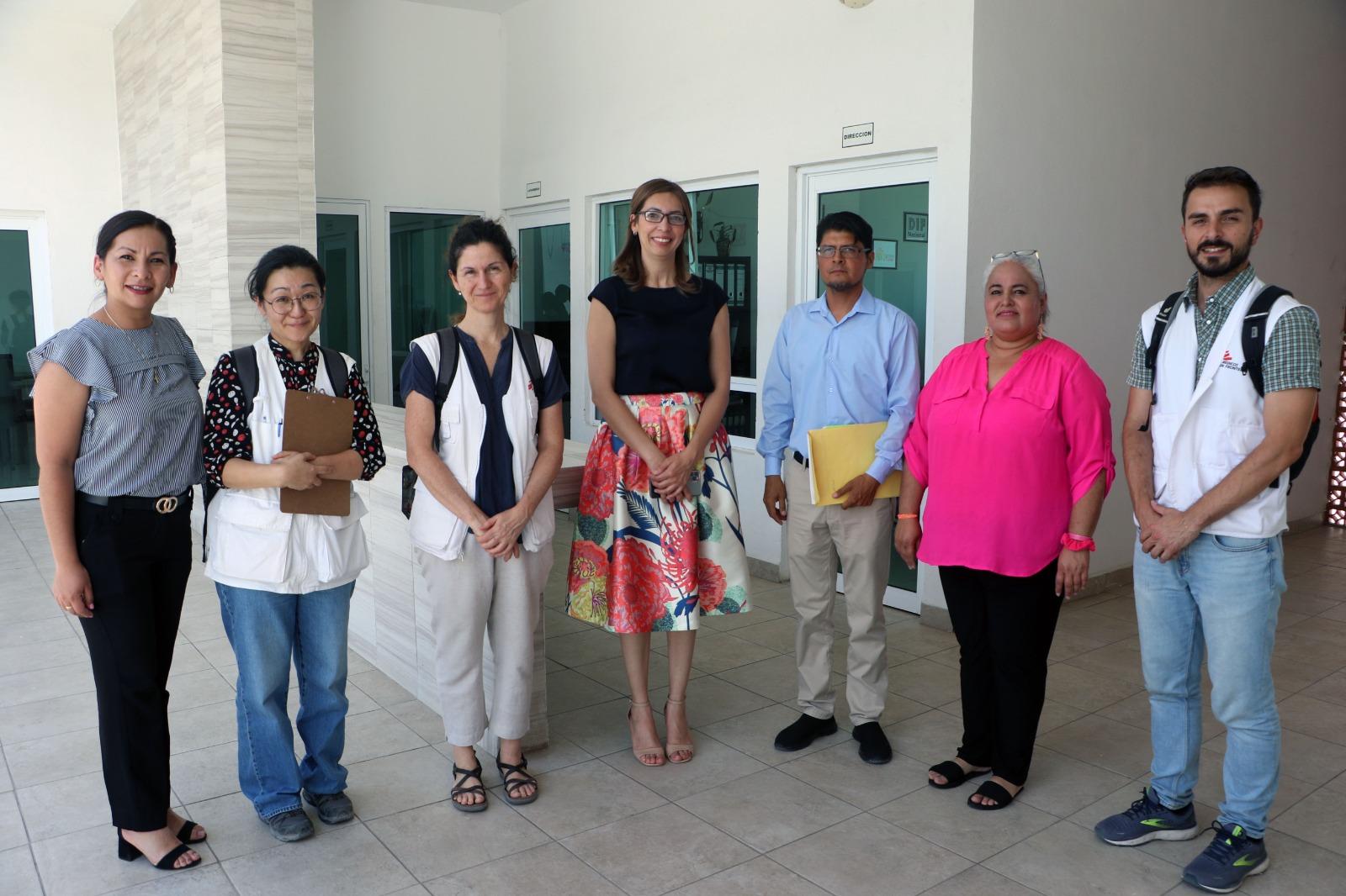 Recibe albergue DIF a Médicos sin Fronteras