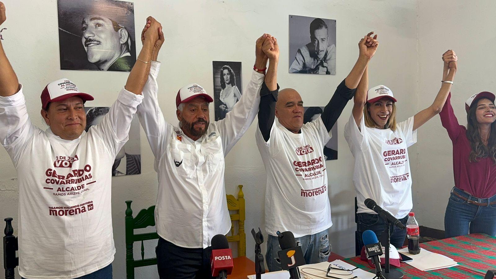 Desisten integrantes del PVEM en Ramos