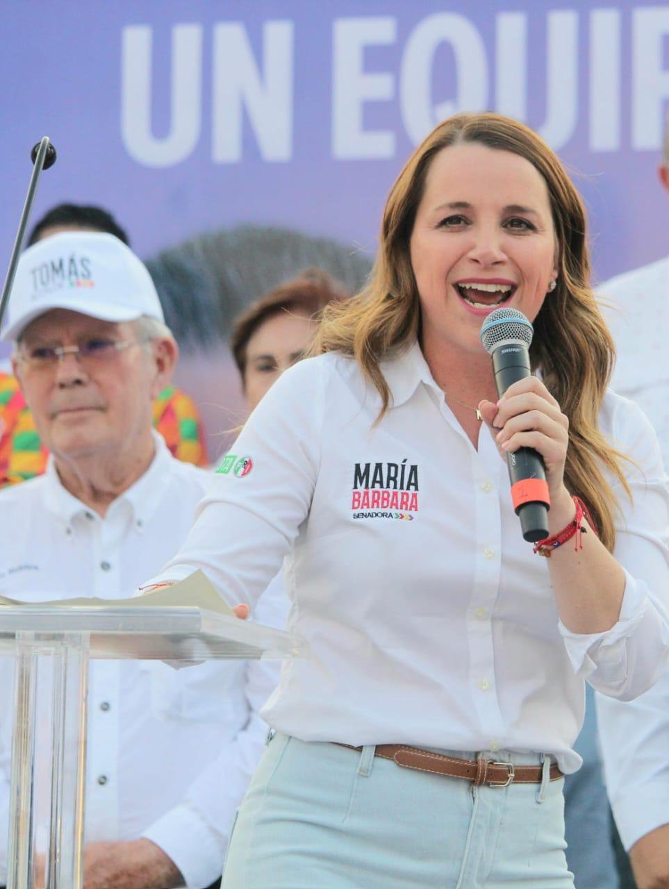 Vamos a votar por el desarrollo: MB
