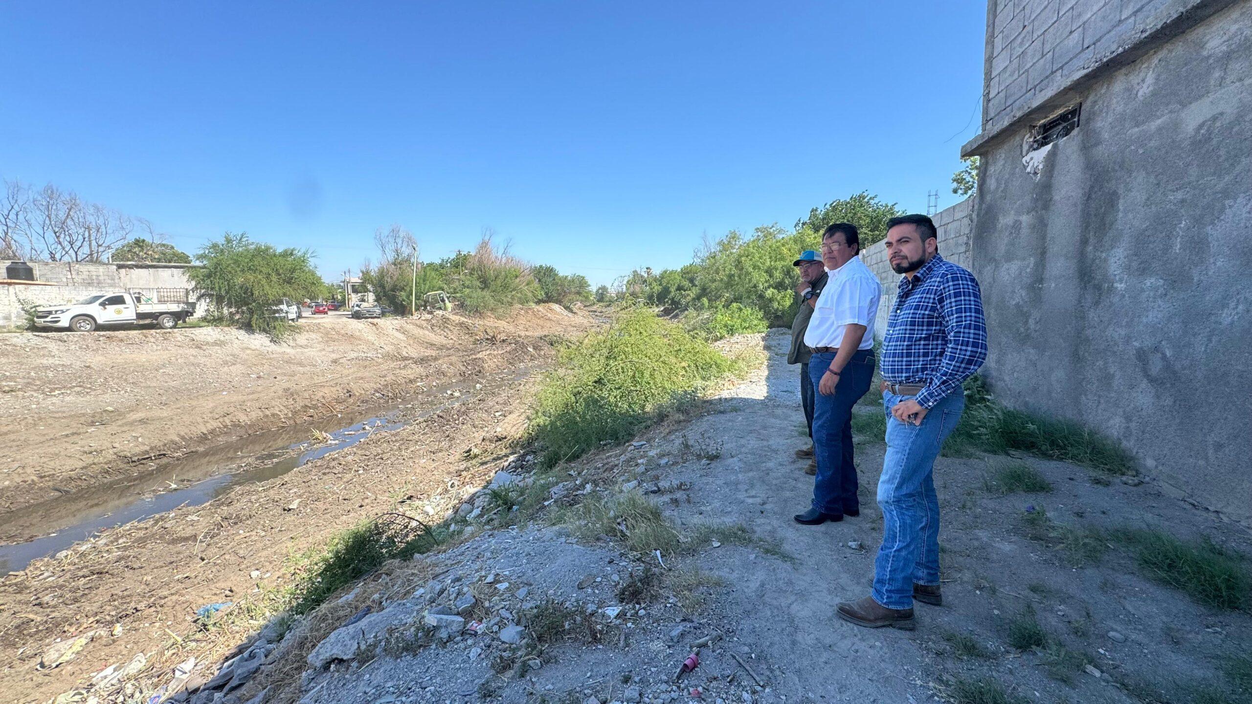 Avanza la limpieza del Arroyo Frontera